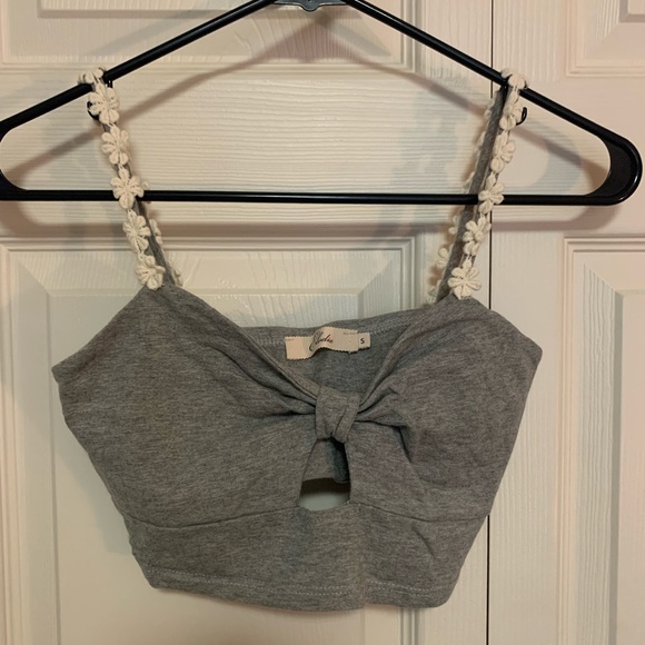 Women’s S bralette with floral straps. - Picture 1 of 1